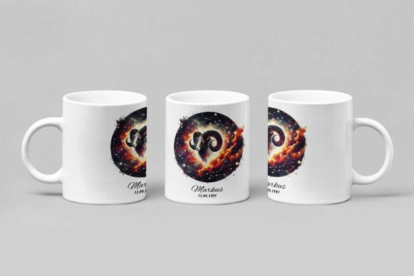 Tasse Sternzeichen - Widder04